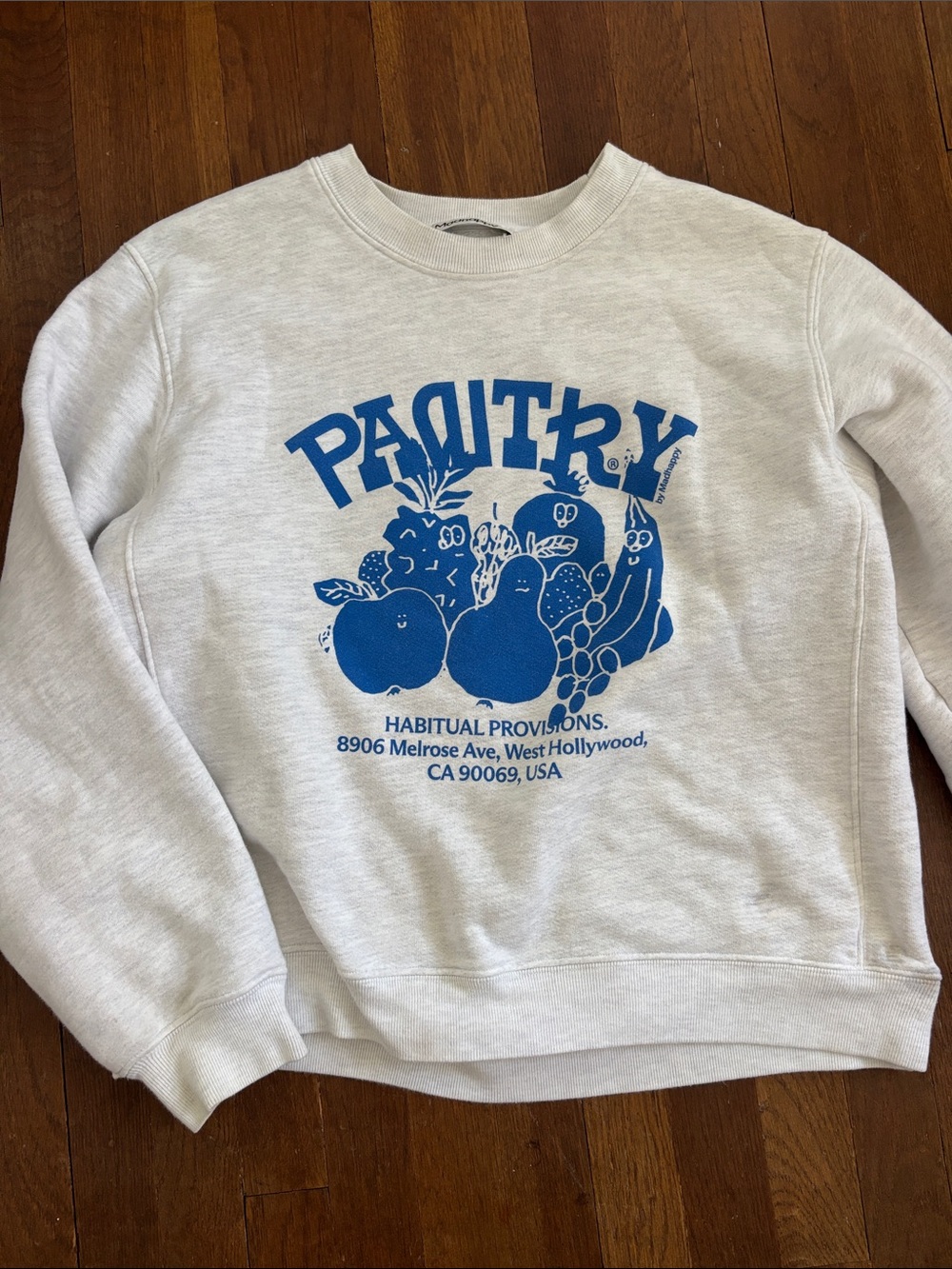 Mad happy pantry sweatshirt (read caption)